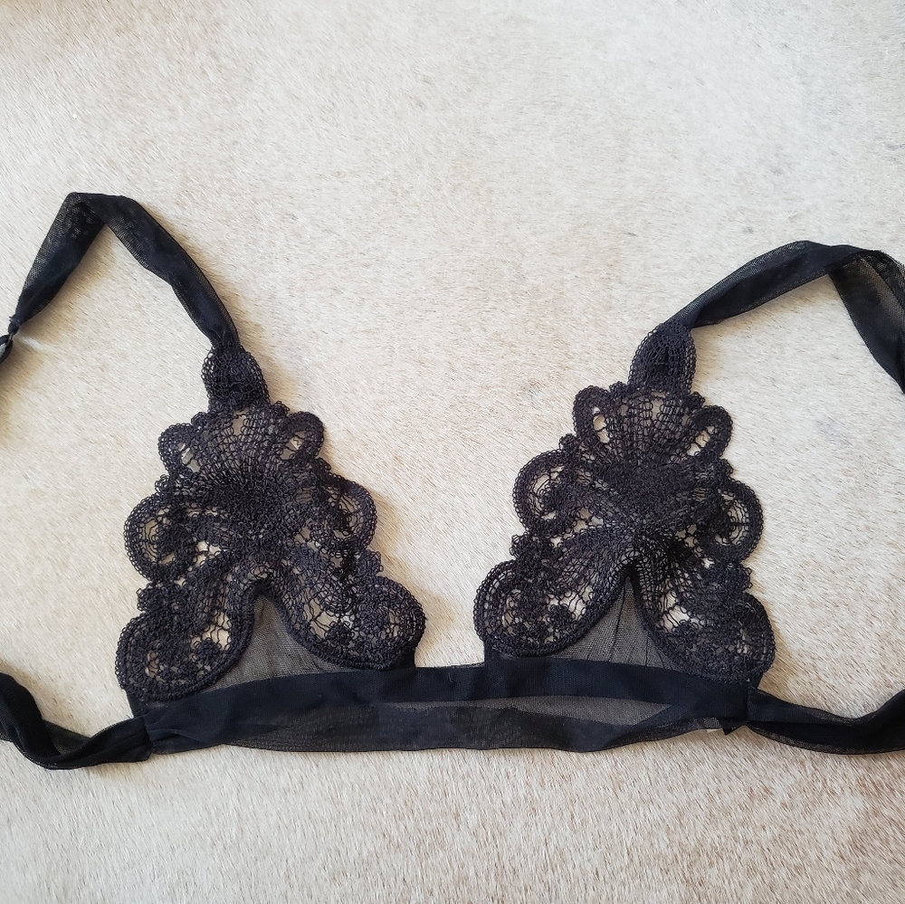 NWT Luxurious La Perla Bra In Black